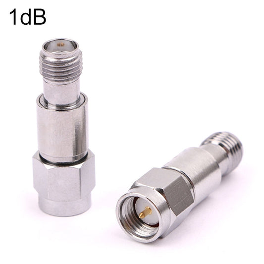 1dBi SMA Attenuator DC-6GHz SMA Coaxial Fixed Connectors - Connectors by buy2fix | Online Shopping UK | buy2fix