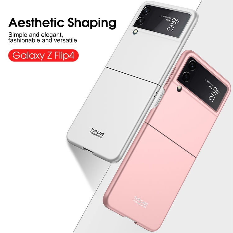 For Samsung Galaxy Z Flip4 GKK Ultra-thin Full Coverage Phone Case(Dark Green) - Galaxy Z Flip4 5G Cases by GKK | Online Shopping UK | buy2fix
