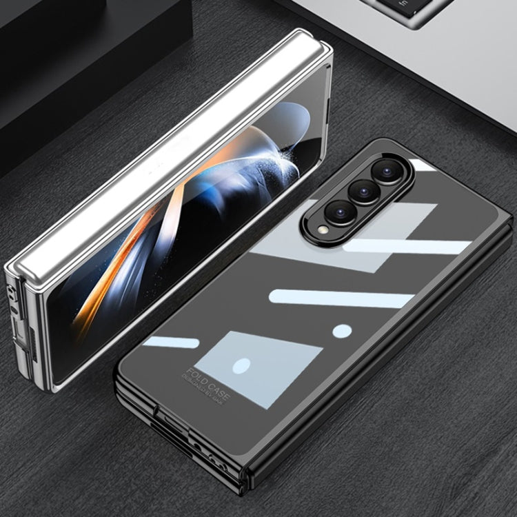 For Samsung Galaxy Z Fold4 GKK Phantom Electroplating Full Coverage Phone Case(Transparent) - Galaxy Z Fold4 5G Cases by GKK | Online Shopping UK | buy2fix