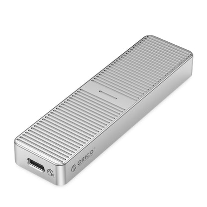 ORICO FV25C3-G2-SV 10Gbps USB3.2 Gen2 Type-C M.2 NVMe/NGFF(SATA) Dual Protocol SSD Enclosure(Silver) - External Hard Drives by ORICO | Online Shopping UK | buy2fix