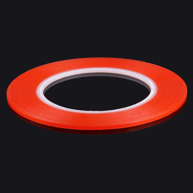 10 PCS 3mm Width Double Sided Adhesive Sticker Tape, Length: 25m(Red) - Repair & Spare Parts by buy2fix | Online Shopping UK | buy2fix