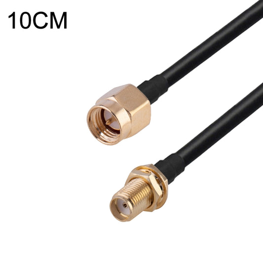 SMA Male to RP-SMA Female RG174 RF Coaxial Adapter Cable, Length: 10cm - Connectors by buy2fix | Online Shopping UK | buy2fix