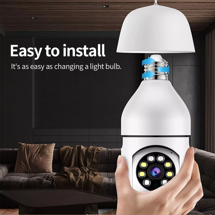 A6 2MP HD Light Bulb WiFi Camera Support Motion Detection/Two-way Audio/Night Vision/TF Card With 32G Memory Card - Security by buy2fix | Online Shopping UK | buy2fix