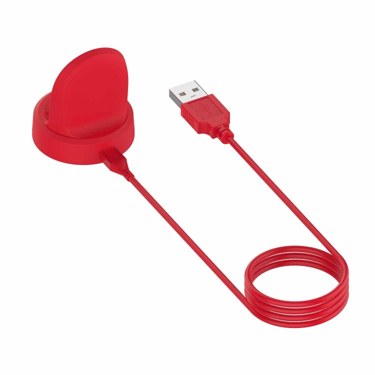 For Samsung Galaxy Watch5 / Watch5 Pro USB Vertical Magnetic Charger Holder(Red) - Smart Wear by buy2fix | Online Shopping UK | buy2fix