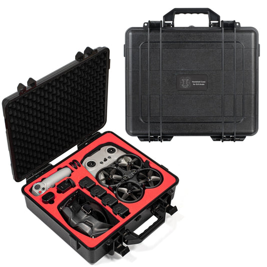 STARTRC ABS Waterproof Shockproof Suitcase For DJI Avata, Compatible with DJI Goggles 2 / FPV Goggles V2+FPV RC(Black) - DJI & GoPro Accessories by buy2fix | Online Shopping UK | buy2fix