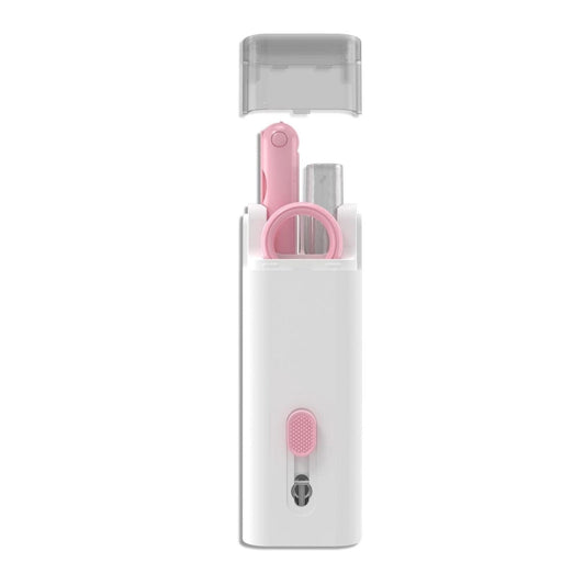 Q6E 7 in 1 Bluetooth Headphhone Computer Keyboard Cleaning Tools Set(Pink) - Apple Accessories by buy2fix | Online Shopping UK | buy2fix