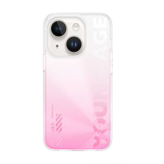 For iPhone 14 WEKOME Gorillas Gradient Colored Phone Case (Pink) - iPhone 14 Cases by WK | Online Shopping UK | buy2fix
