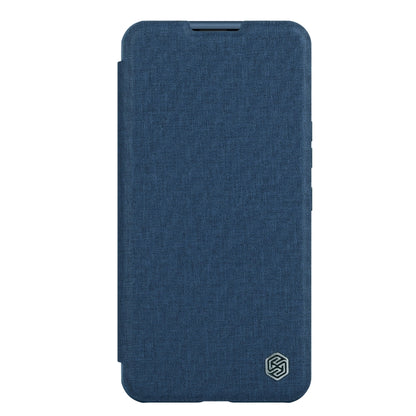 For iPhone 14 NILLKIN QIN Series Pro Leather Phone Case(Blue) - iPhone 14 Cases by NILLKIN | Online Shopping UK | buy2fix