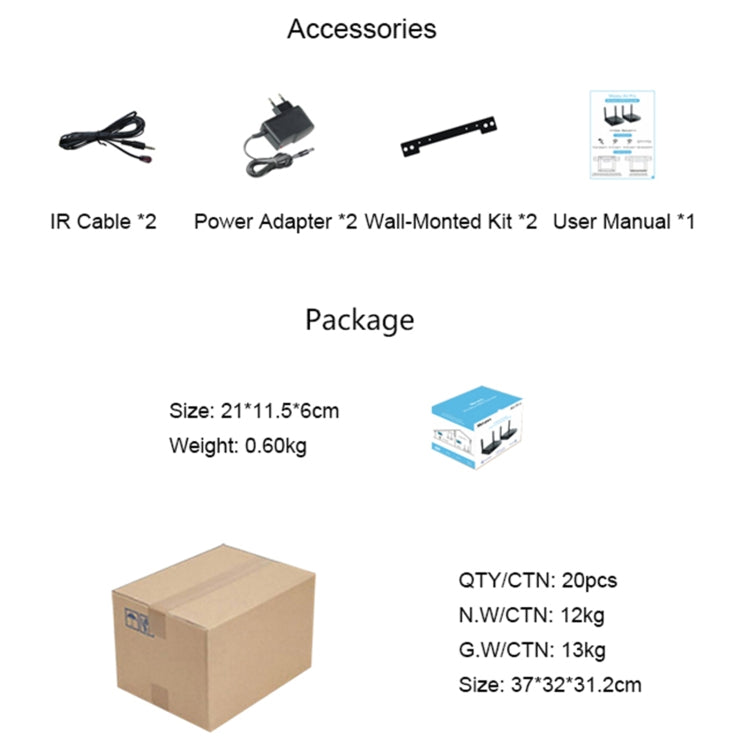 Measy Air Pro HD 1080P 3D 2.4GHz / 5GHz Wireless HD Multimedia Interface Extender,Transmission Distance: 100m(EU Plug) - Consumer Electronics by Measy | Online Shopping UK | buy2fix