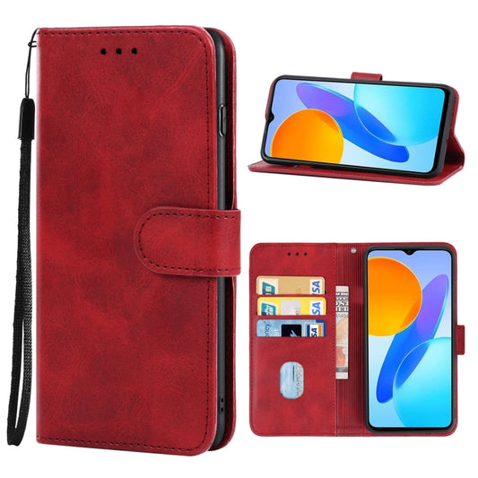 For Honor X6 Leather Phone Case(Red) - Honor Cases by buy2fix | Online Shopping UK | buy2fix