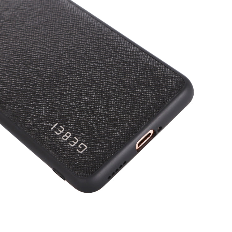 For Huawei P40 GEBEI Full-coverage Shockproof Leather Protective Case(Black) - Huawei Cases by GEBEI | Online Shopping UK | buy2fix