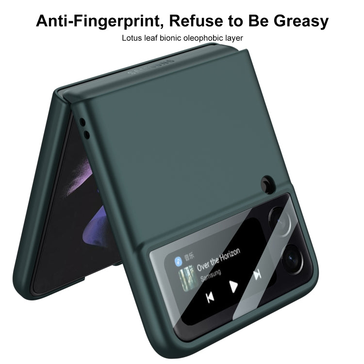 For Samsung Galaxy Z Flip4 GKK Integrated Ultra-thin Full Coverage Phone Case(Blue) - Galaxy Z Flip4 5G Cases by GKK | Online Shopping UK | buy2fix