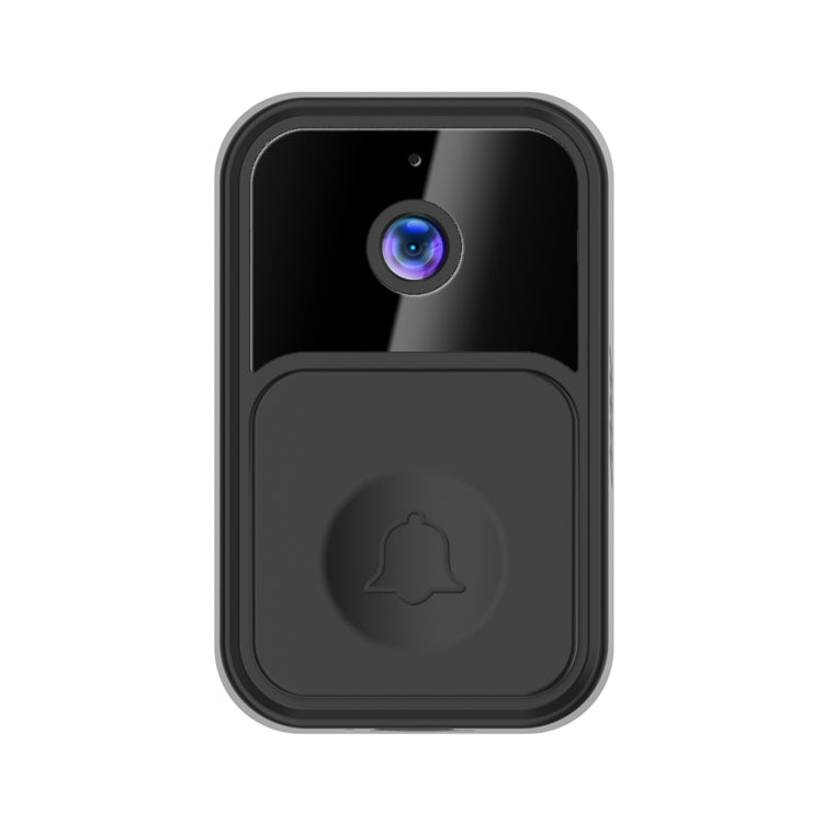 ML19 90 Degree Wide Angle Wireless Smart Video Doorbell(Black) - Security by buy2fix | Online Shopping UK | buy2fix