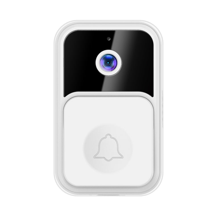 ML19 90 Degree Wide Angle Wireless Smart Video Doorbell(White) - Security by buy2fix | Online Shopping UK | buy2fix