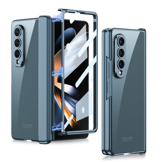 For Samsung Galaxy Z Fold4 GKK Magnetic Hinged Phantom Folding Phone Case(Green) - Galaxy Z Fold4 5G Cases by GKK | Online Shopping UK | buy2fix