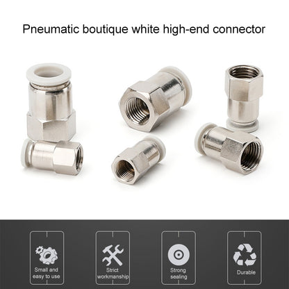 PCF10-01 LAIZE Female Thread Straight Pneumatic Quick Fitting Connector -  by LAIZE | Online Shopping UK | buy2fix