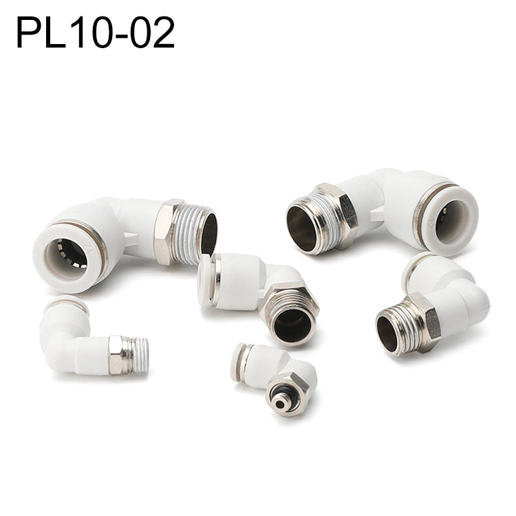 PL10-02 LAIZE PL Elbow Pneumatic Quick Fitting Connector -  by LAIZE | Online Shopping UK | buy2fix
