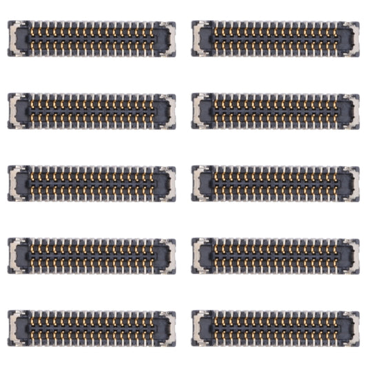 For Xiaomi Mi 4 10pcs LCD Display FPC Connector On Motherboard - Repair & Spare Parts by buy2fix | Online Shopping UK | buy2fix
