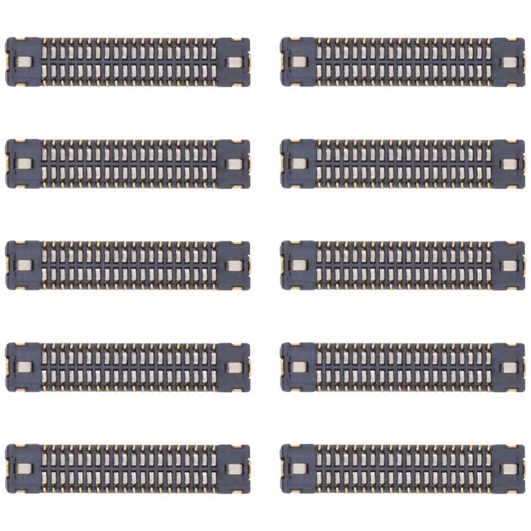 For Xiaomi Mi Play 10pcs LCD Display FPC Connector On Motherboard - Repair & Spare Parts by buy2fix | Online Shopping UK | buy2fix