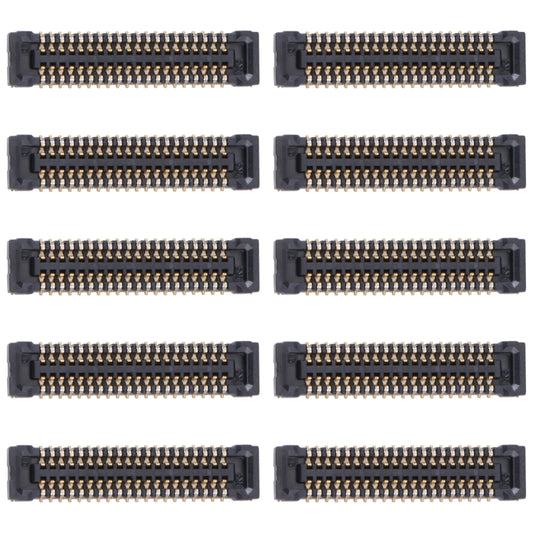 For Xiaomi Redmi 5 Plus / Mi Note 3 10pcs LCD Display FPC Connector On Motherboard - Repair & Spare Parts by buy2fix | Online Shopping UK | buy2fix