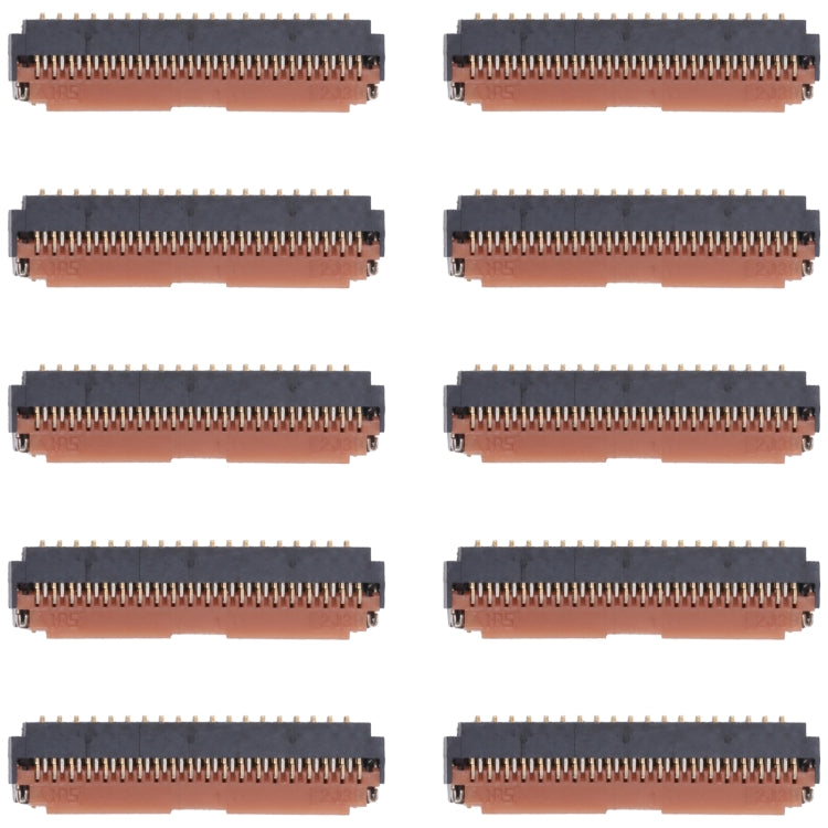 10pcs LCD Display FPC Connector On Motherboard For Xiaomi Redmi Note 2 / Redmi Note 3 / Redmi Note 4 / Redmi Note 4X - Repair & Spare Parts by buy2fix | Online Shopping UK | buy2fix