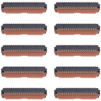 10pcs LCD Display FPC Connector On Motherboard For Xiaomi Redmi Note 2 / Redmi Note 3 / Redmi Note 4 / Redmi Note 4X - Repair & Spare Parts by buy2fix | Online Shopping UK | buy2fix