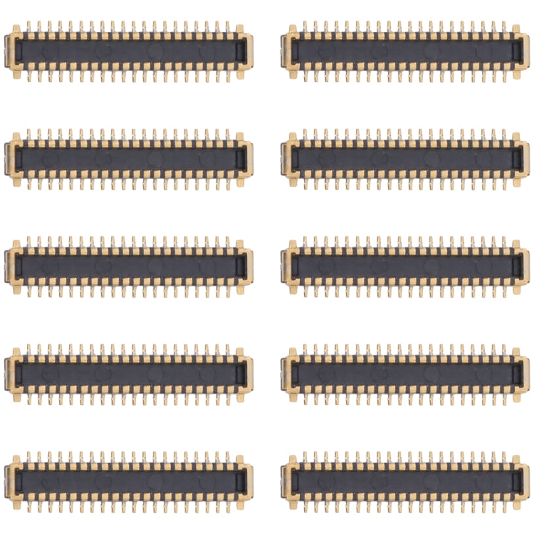 For Xiaomi Mi 9 / Mi CC9(Mi 9 Lite) / Mi 10 5G / Mi 10 Pro 5G 10pcs LCD Display FPC Connector On Motherboard - Repair & Spare Parts by buy2fix | Online Shopping UK | buy2fix