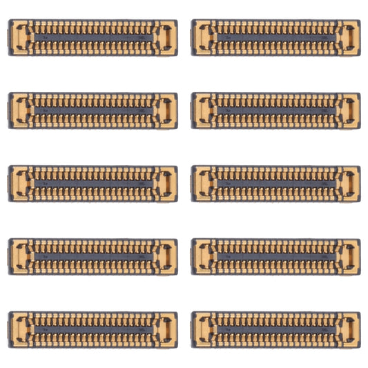 For Xiaomi Mi 10 Lite 5G / Mi 10 Youth 5G 10pcs LCD Display FPC Connector On Motherboard - Repair & Spare Parts by buy2fix | Online Shopping UK | buy2fix