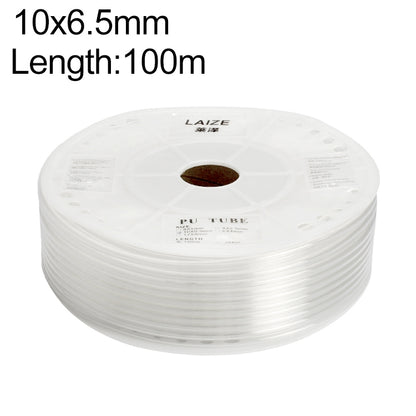 LAIZE Pneumatic Compressor Air Flexible PU Tube, Specification:10x6.5mm, 100m(Transparent) -  by LAIZE | Online Shopping UK | buy2fix