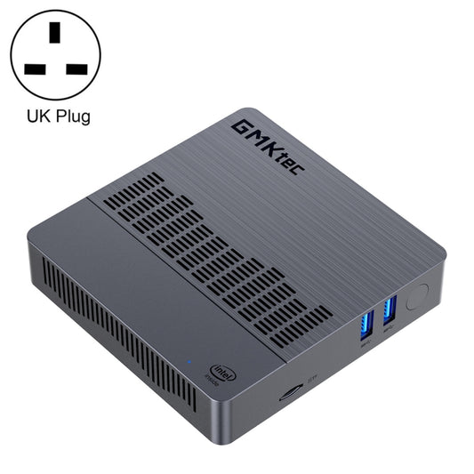 GMK KB8 Windows 11 Home Mini PC, 6GB+128GB, Intel Gemini Lake N4100 Quad Core, Support WiFi & BT(UK Plug) - Windows Mini PCs by GMKtec | Online Shopping UK | buy2fix