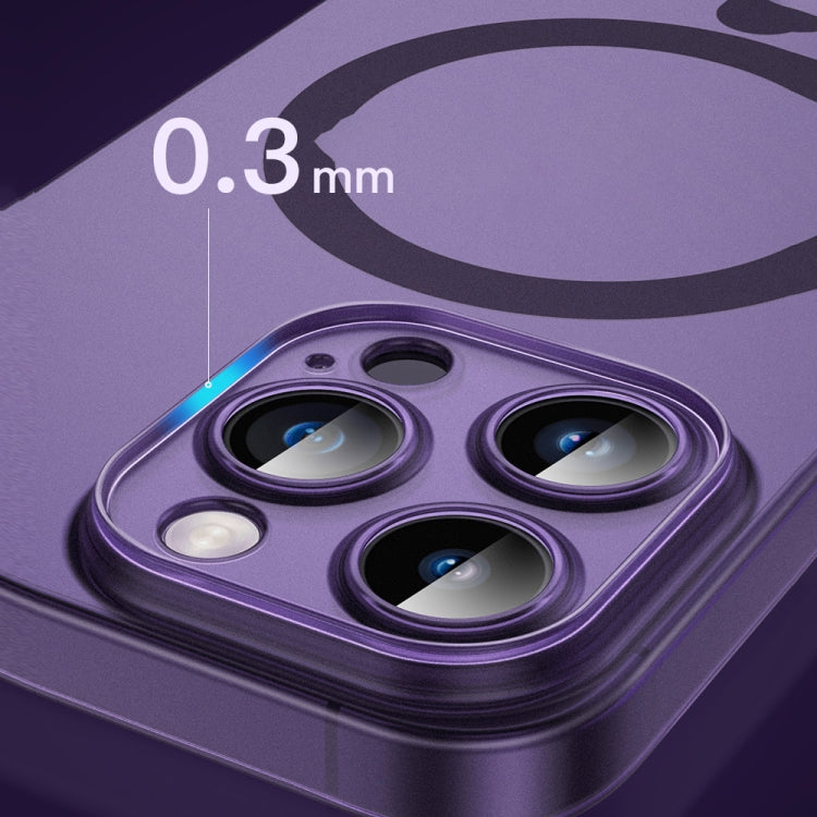 For iPhone 14 Pro TOTUDESIGN AA-170 Zero Feeling Series Frosted Magsafe Phone Case(Light Purple) - iPhone 14 Pro Cases by TOTUDESIGN | Online Shopping UK | buy2fix