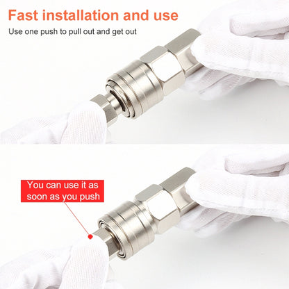 LAIZE SH+PH-20 10pcs C-type Self-lock Pneumatic Quick Fitting Connector -  by LAIZE | Online Shopping UK | buy2fix