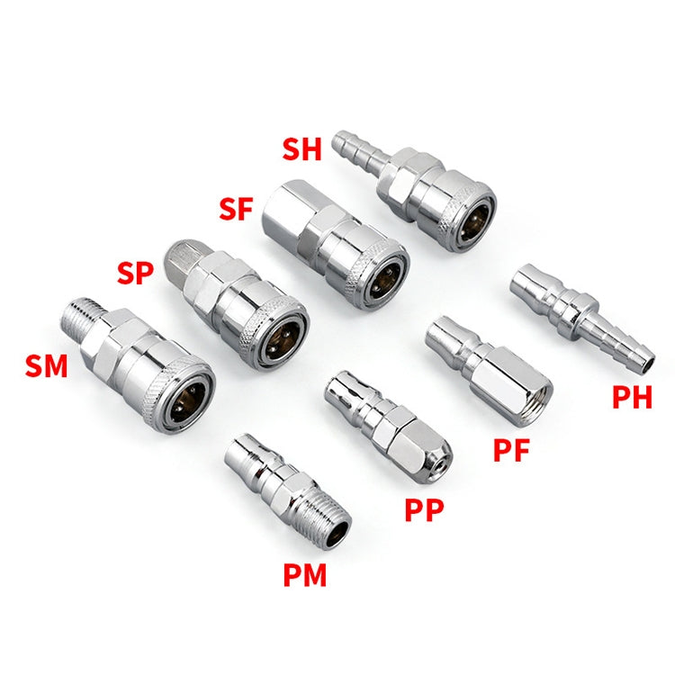 LAIZE SP-30 10pcs C-type Self-lock Air Tube Pneumatic Quick Fitting Connector -  by LAIZE | Online Shopping UK | buy2fix