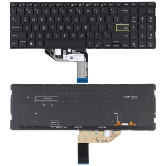 For Asus Vivobook S15 X513 D513 S513 M513 F513 K513 R513 US Version Keyboard with Backlight - Computer & Networking by buy2fix | Online Shopping UK | buy2fix