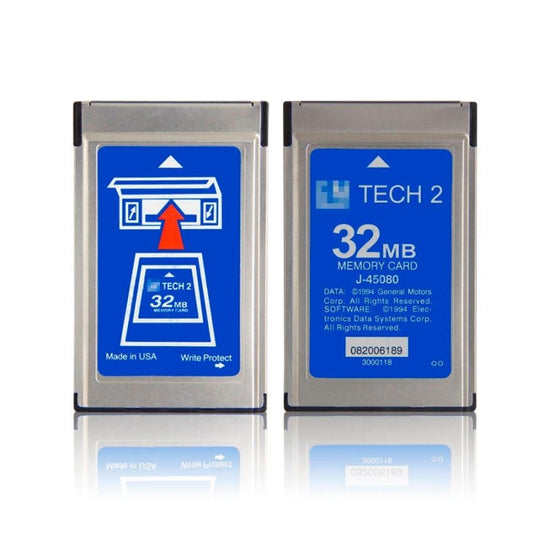 For Opel 1997-2014 GM Tech T2 32MB Dedicated Data Card, English Version - In Car by buy2fix | Online Shopping UK | buy2fix
