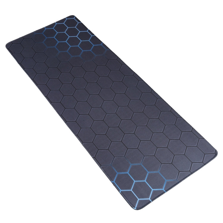 Anti-Slip Rubber Cloth Surface Game Mouse Mat Keyboard Pad, Size:60 x 30 x 0.2cm(Blue Honeycomb) - Mouse Pads by buy2fix | Online Shopping UK | buy2fix