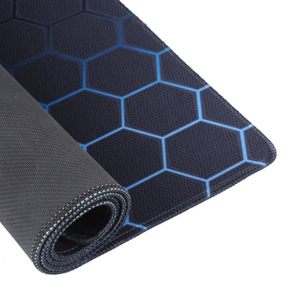 Anti-Slip Rubber Cloth Surface Game Mouse Mat Keyboard Pad, Size:60 x 30 x 0.2cm(Blue Honeycomb) - Mouse Pads by buy2fix | Online Shopping UK | buy2fix