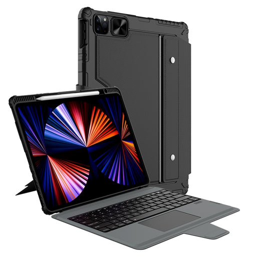 For iPad Pro 12.9 2020 / 2021 Nillkin Bumper Combo Keyboard Case - For iPad Pro by NILLKIN | Online Shopping UK | buy2fix