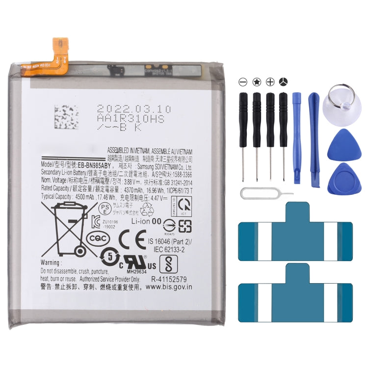 For Samsung Galaxy Note20 Ultra 4500mAh EB-BN985ABY Battery Replacement - For Samsung by buy2fix | Online Shopping UK | buy2fix