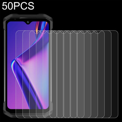 For DOOGEE S99 50pcs 0.26mm 9H 2.5D Tempered Glass Film - For Doogee by buy2fix | Online Shopping UK | buy2fix