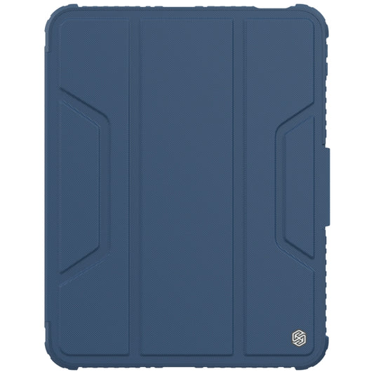 For iPad 10th Gen 10.9 2022 NILLKIN Bumper Pro Leather Tablet Case(Blue) - iPad 10th Gen 10.9 Cases by NILLKIN | Online Shopping UK | buy2fix