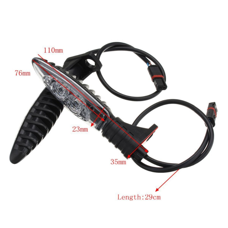 For BMW R1200 / F800 1 Pair Motorcycle LED Front Turn Signal Light - In Car by buy2fix | Online Shopping UK | buy2fix