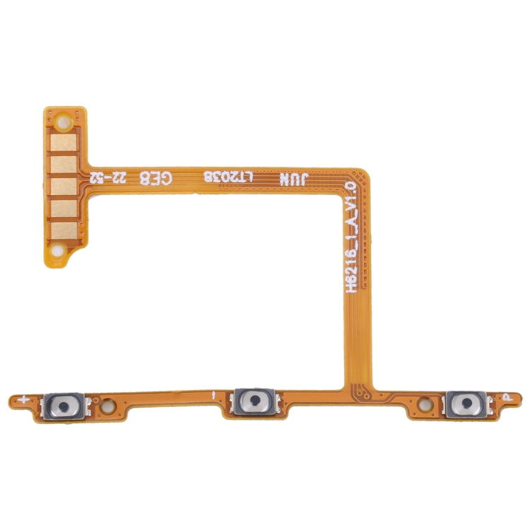 For Tecno Spark 6 KE7 OEM Power Button & Volume Button Flex Cable - Flex Cable by buy2fix | Online Shopping UK | buy2fix