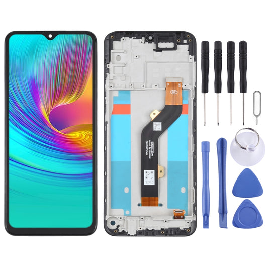 OEM LCD Screen For infinix Hot 9 Play X680 Digitizer Full Assembly with Frame - Repair & Spare Parts by buy2fix | Online Shopping UK | buy2fix