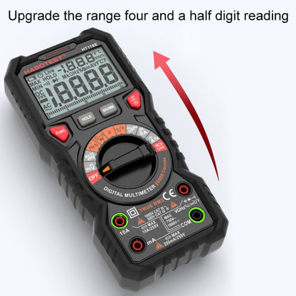 HABOTEST HT118E Handheld High-precision Full Gear Fire Prevention Digital Multimeter - Consumer Electronics by buy2fix | Online Shopping UK | buy2fix