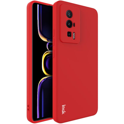 For Xiaomi Redmi K60 5G / K60 Pro 5G / Poco F5 Pro 5G IMAK UC-4 Series Straight Edge TPU Soft Phone Case(Red) - Redmi K60 Cases by imak | Online Shopping UK | buy2fix