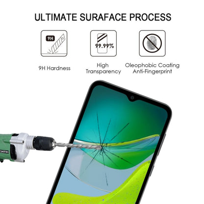 For Motorola Moto E13 Full Glue Full Cover Screen Protector Tempered Glass Film - Motorola Tempered Glass by buy2fix | Online Shopping UK | buy2fix