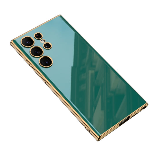 For Samsung Galaxy S23 Ultra 5G GKK Electroplating TPU Full Coverage Phone Case(Green) - Galaxy S23 Ultra 5G Cases by GKK | Online Shopping UK | buy2fix