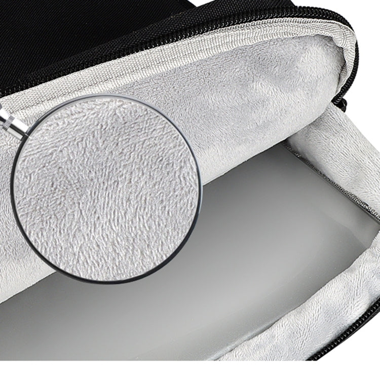 ST11 Polyester Thickened Laptop Bag, Size:13.3 inch(Silver Gray) - 13.3 inch by buy2fix | Online Shopping UK | buy2fix