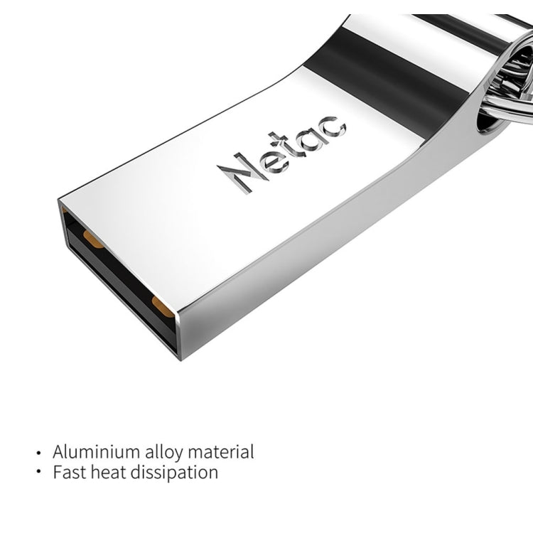 Netac U275 64GB USB 2.0 Secure Encryption Aluminum Alloy U Disk - USB Flash Drives by Netac | Online Shopping UK | buy2fix